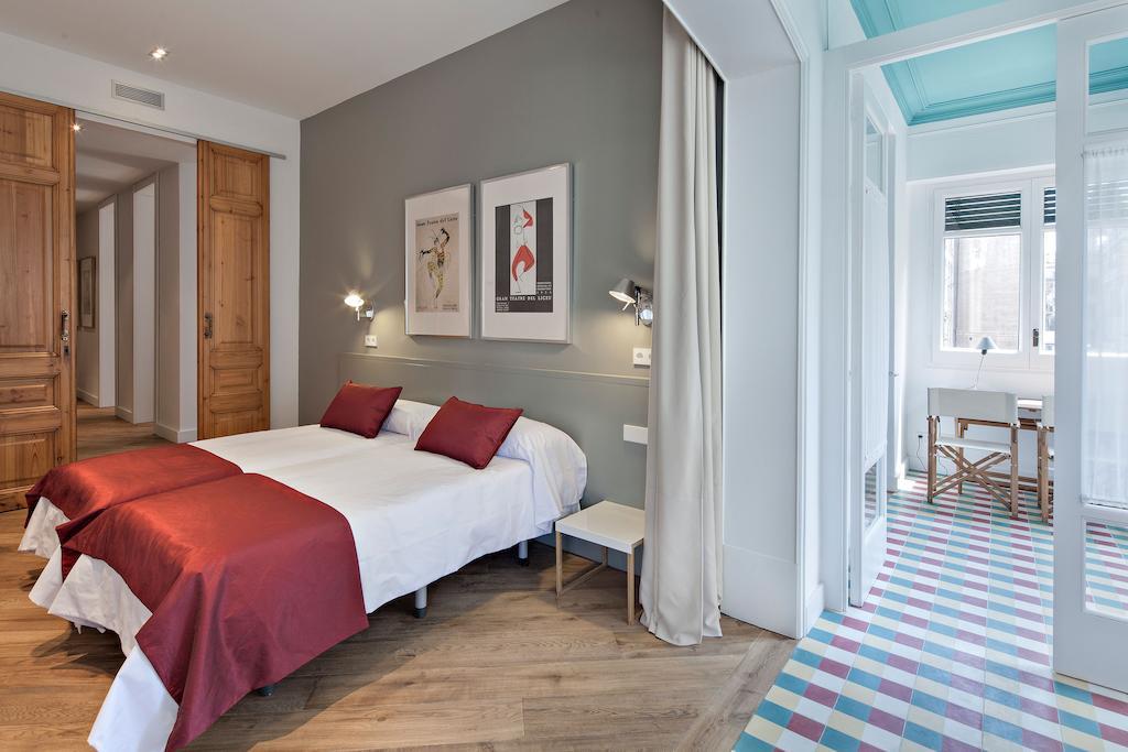 Habitat Apartments Rambla Deluxe Barcellona Camera foto